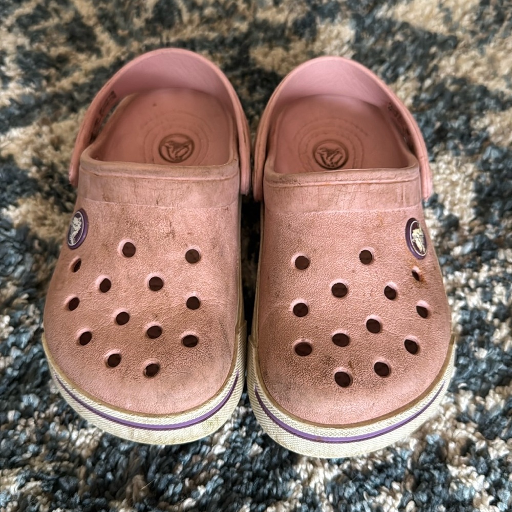 Toddler Pink Crocs